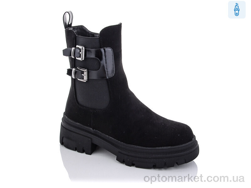 Купить Чоботи жіночі P2194-3 Purlina чорний, фото 1