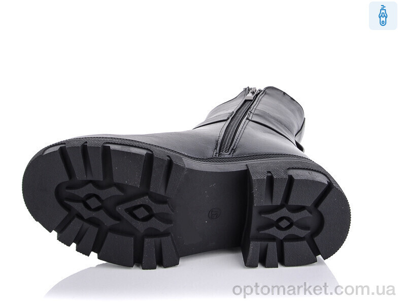 Купить Чоботи жіночі P2200-1 Purlina чорний, фото 2