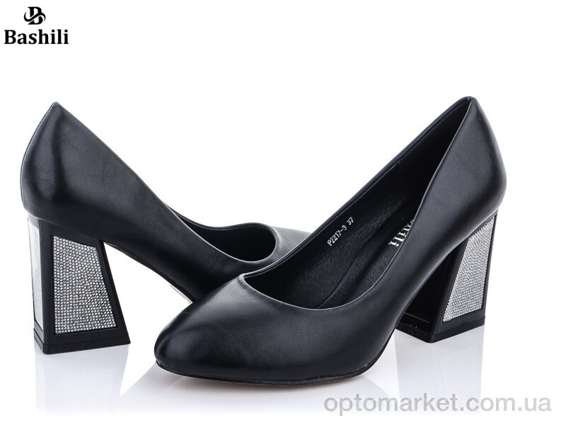 Купить Туфлі жіночі P2217-3 Башили чорний, фото 1