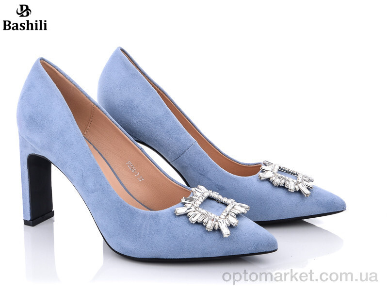 Купить Туфлі жіночі P2226-3 Башили блакитний, фото 1