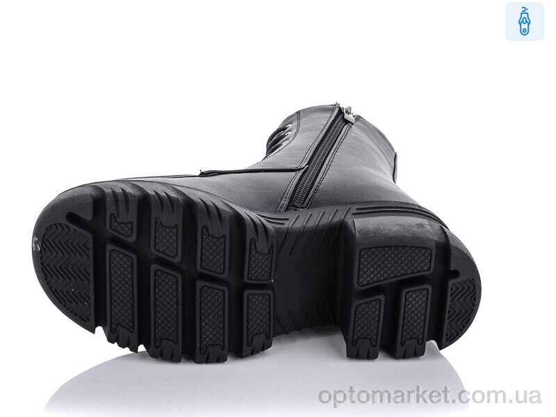 Купить Чоботи жіночі P2255-1 Purlina чорний, фото 2