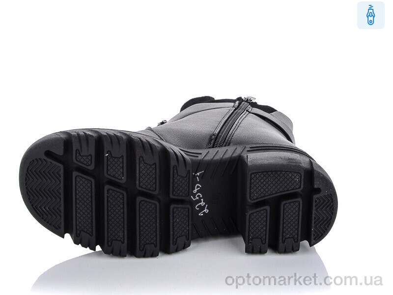 Купить Чоботи жіночі P2258-1 Purlina чорний, фото 2