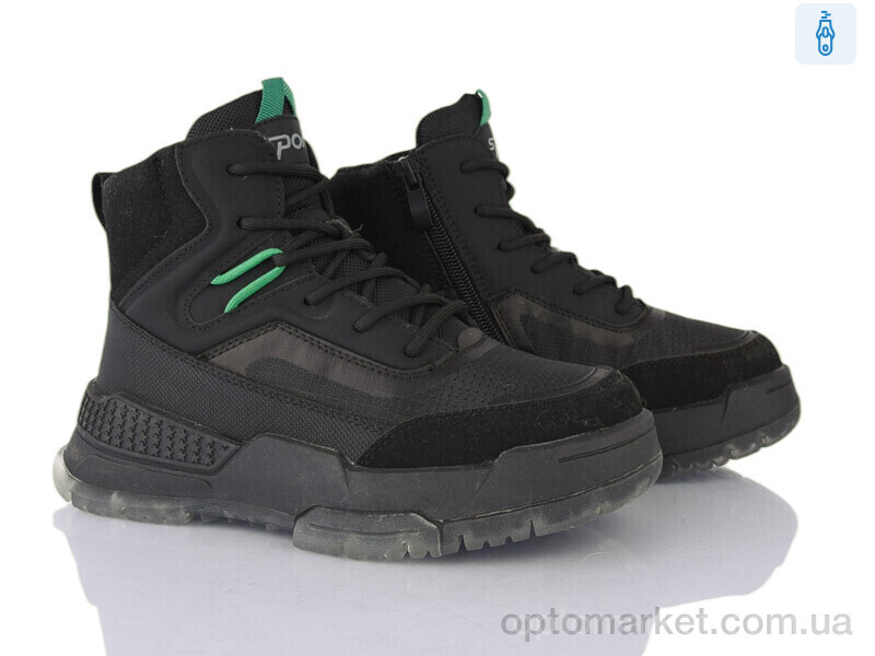 Купить Черевики дитячі P24168-3A Kimboo чорний, фото 1