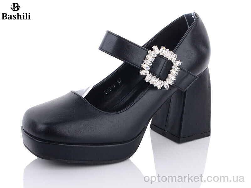 Купить Туфлі жіночі P40-1 Башили чорний, фото 1