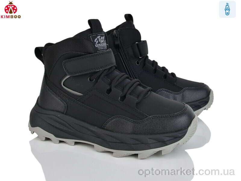 Купить Черевики дитячі P567-4A Kimboo чорний, фото 1