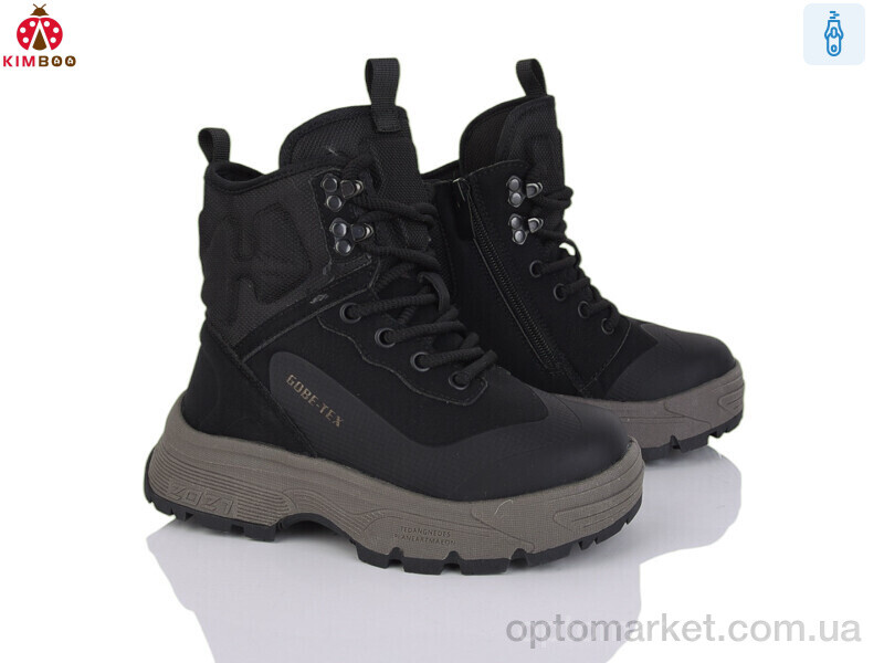 Купить Черевики дитячі P569-3A Kimboo чорний, фото 1