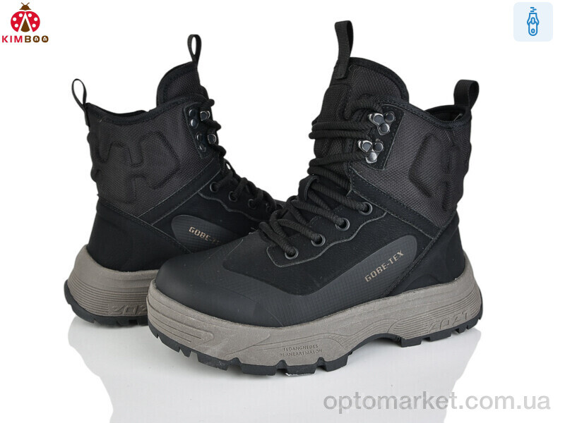 Купить Черевики дитячі P569-4A Kimboo чорний, фото 1