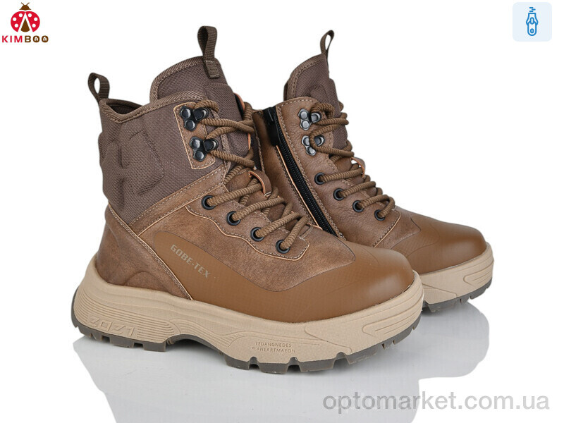 Купить Черевики дитячі P569-4Z Kimboo коричневий, фото 1