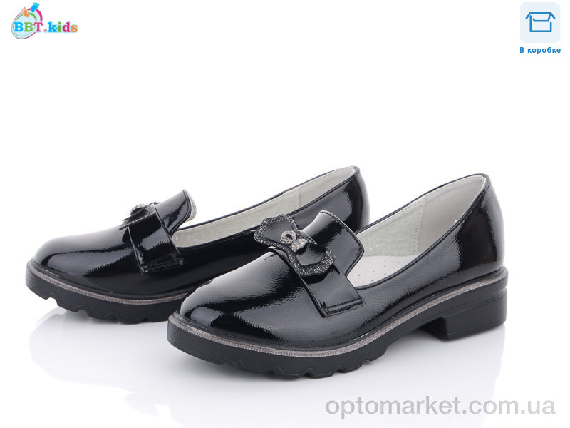 Купить Туфлі дитячі P5990-1 BBT чорний, фото 1