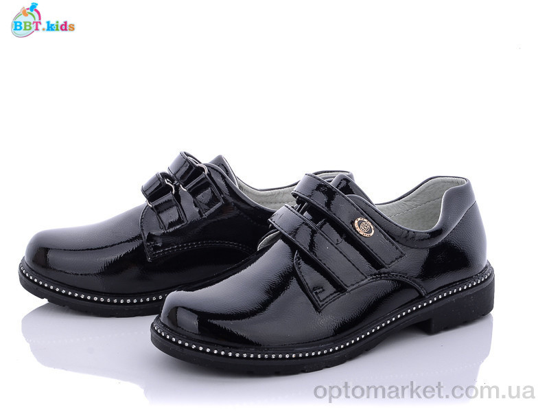 Купить Туфлі дитячі P5992-1 BBT чорний, фото 1
