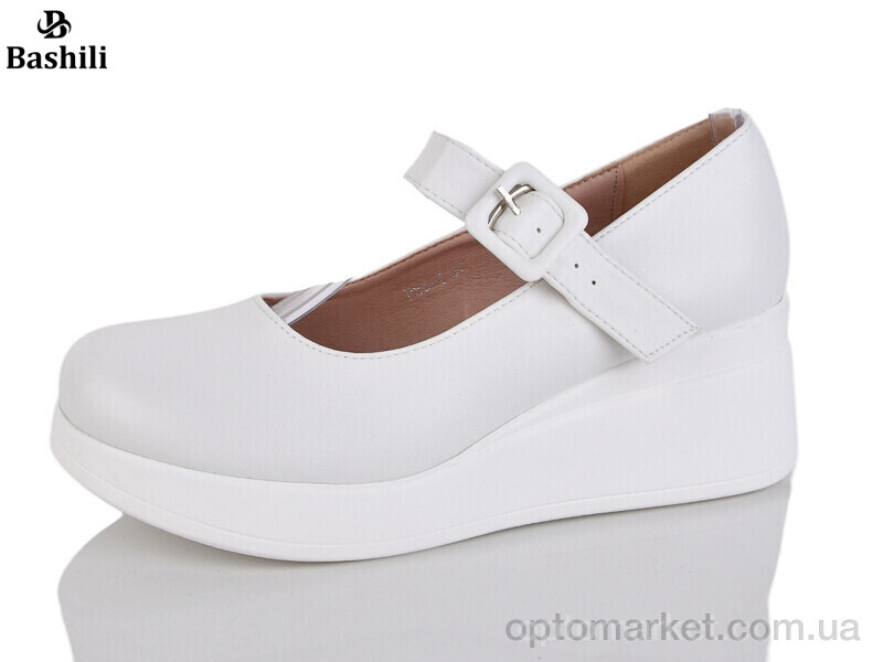 Купить Туфлі жіночі P65-2 Башили білий, фото 1