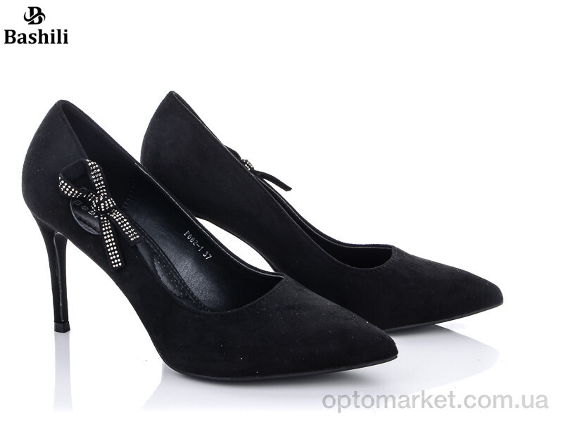 Купить Туфлі жіночі P682-1 Башили чорний, фото 1