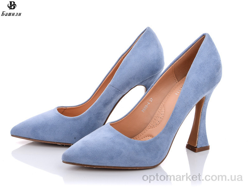 Купить Туфлі жіночі P699-4 Башили блакитний, фото 1