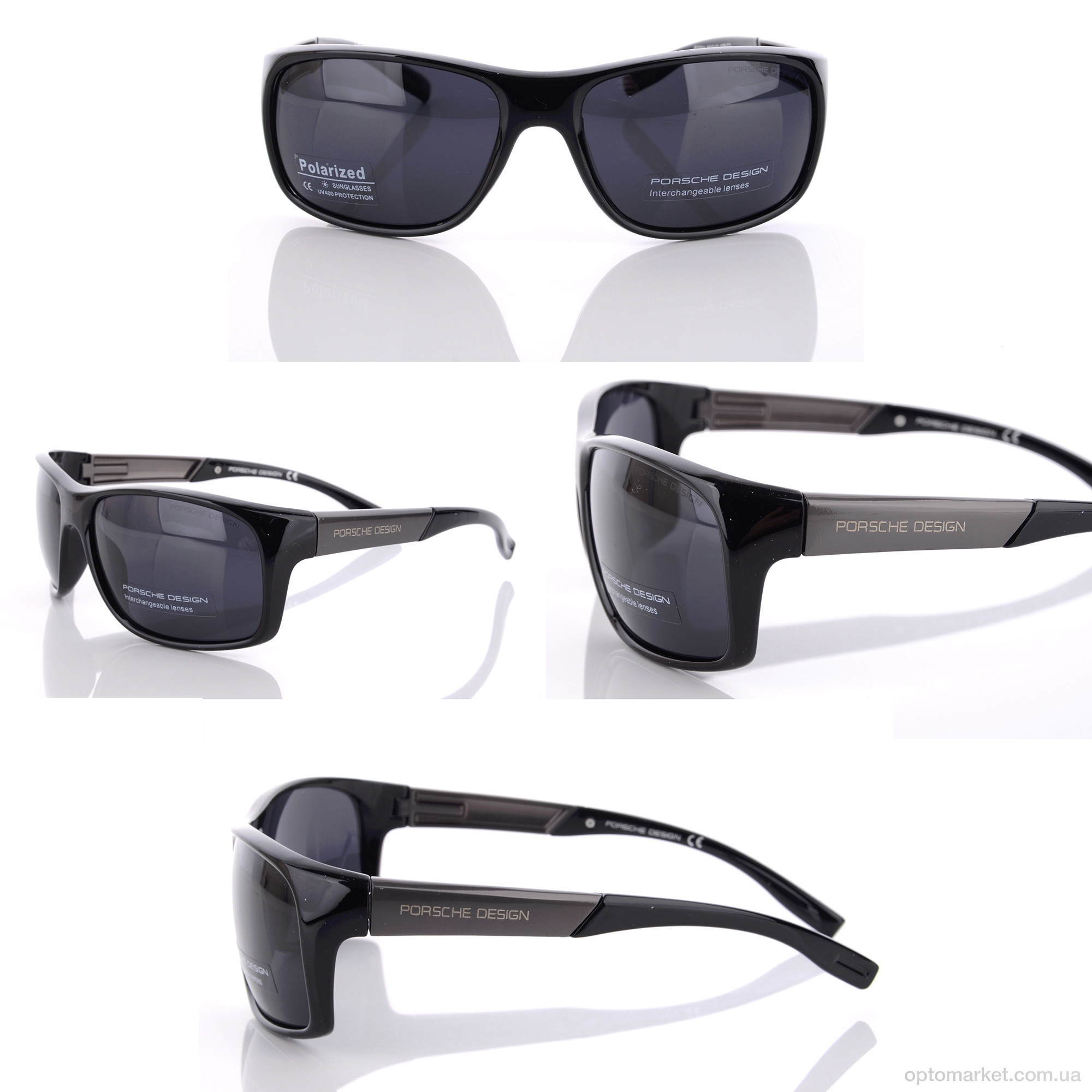 Купить Окуляри чоловічі P7501 C1 P.rsche чорний, фото 4