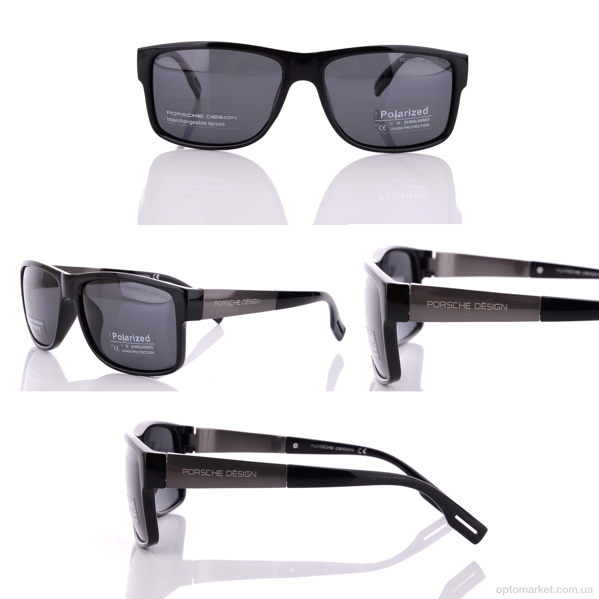 Купить Окуляри чоловічі P7502 C2- P.rsche чорний, фото 4