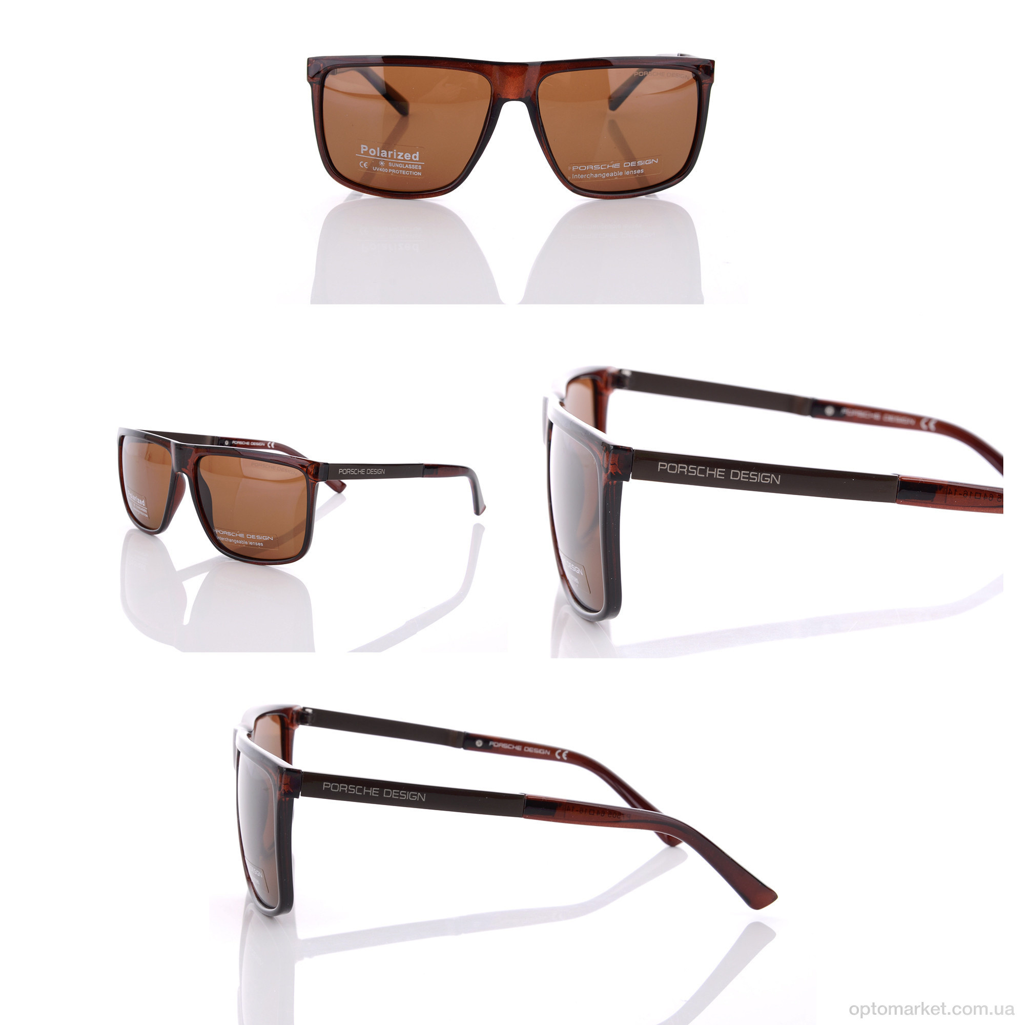 Купить Окуляри чоловічі P7505 C3 P.rsche коричневий, фото 4
