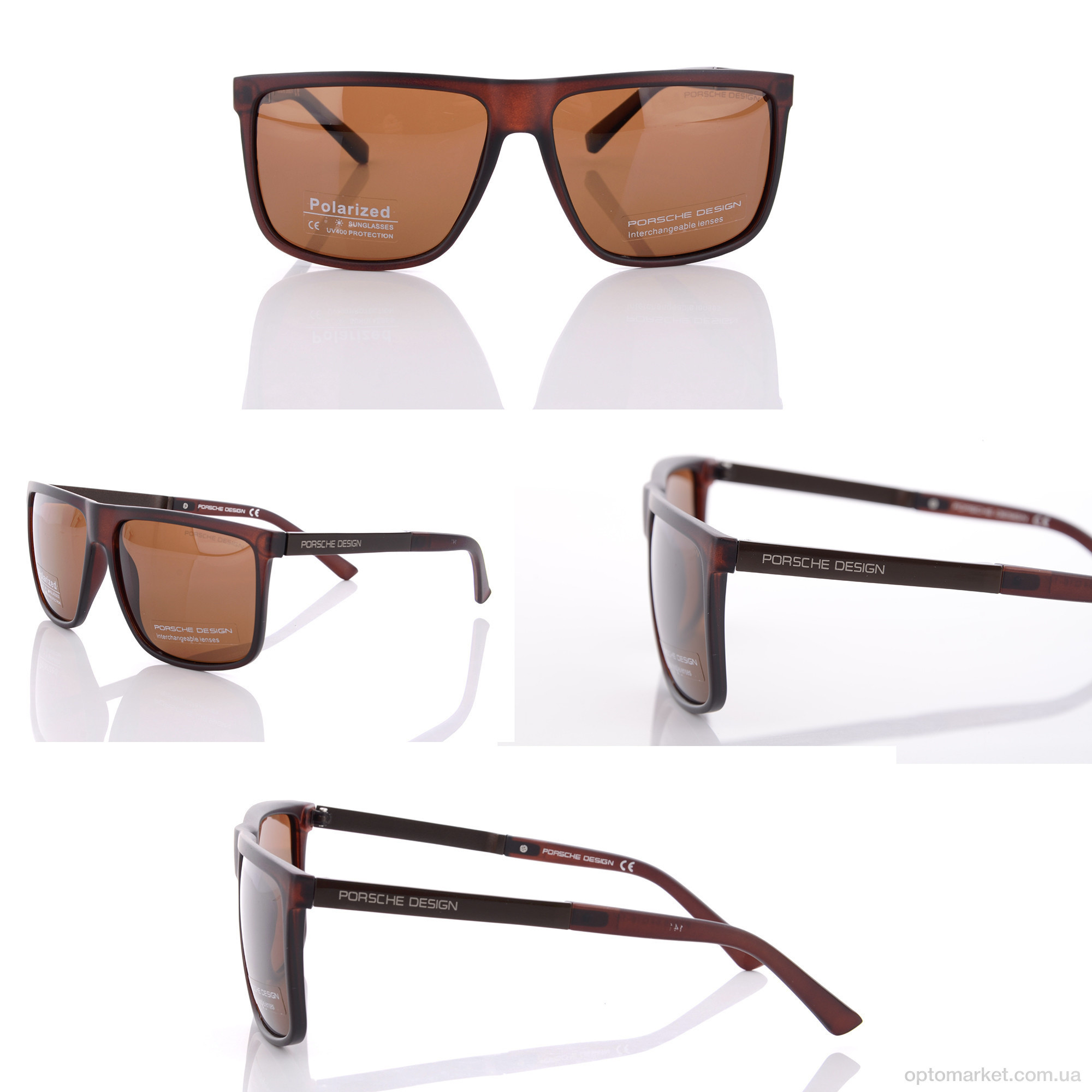 Купить Окуляри чоловічі P7505 C4 P.rsche коричневий, фото 4
