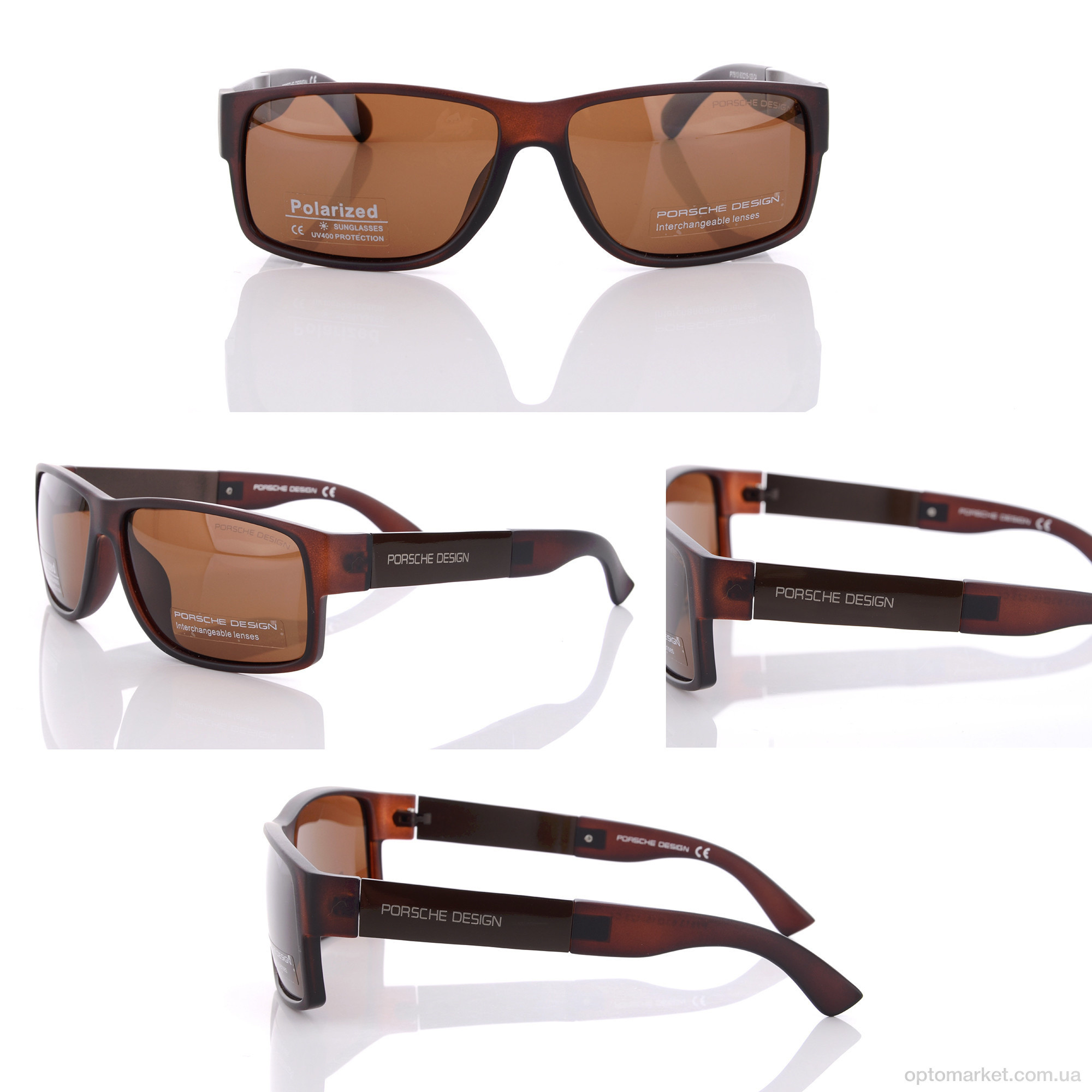Купить Окуляри чоловічі P7513 C4 P.rsche коричневий, фото 4