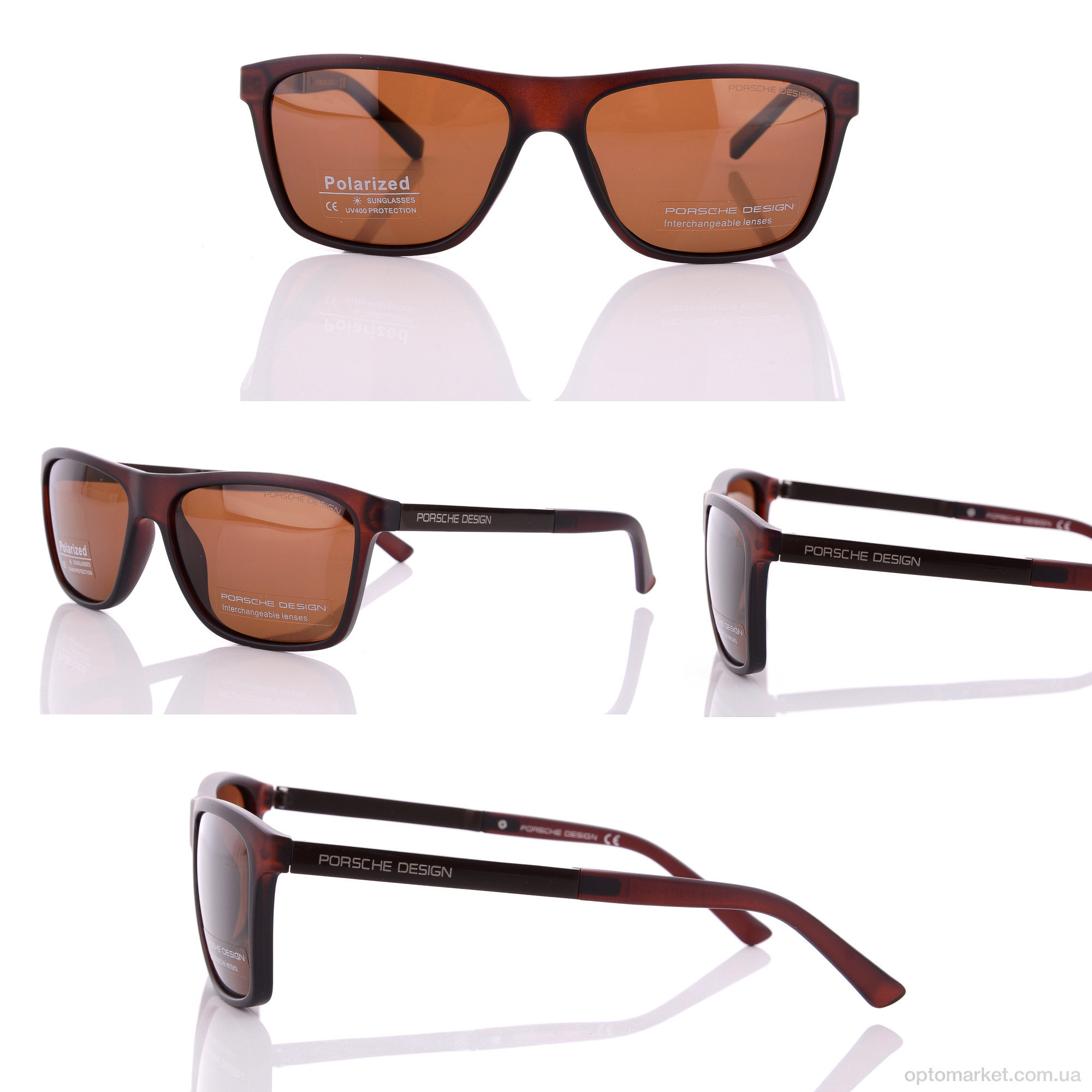Купить Окуляри чоловічі P7515 C4 P.rsche коричневий, фото 4