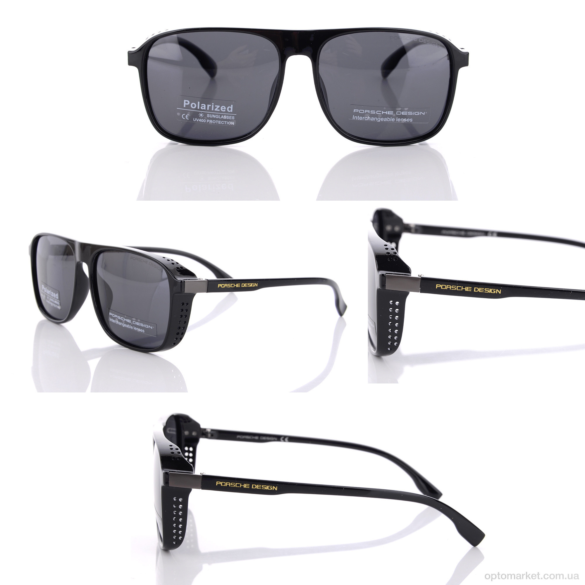Купить Окуляри чоловічі P7517 C1 P.rsche чорний, фото 4