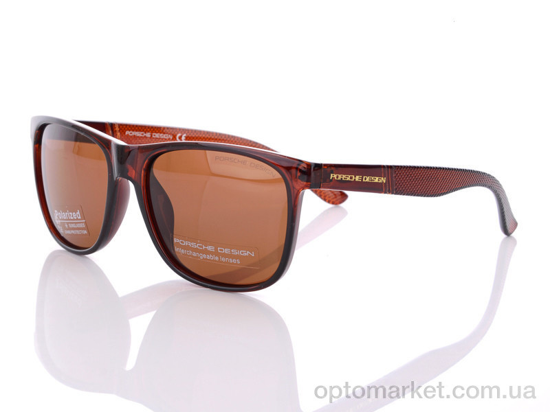 Купить Окуляри чоловічі P7519 C3 P.rsche коричневий, фото 2