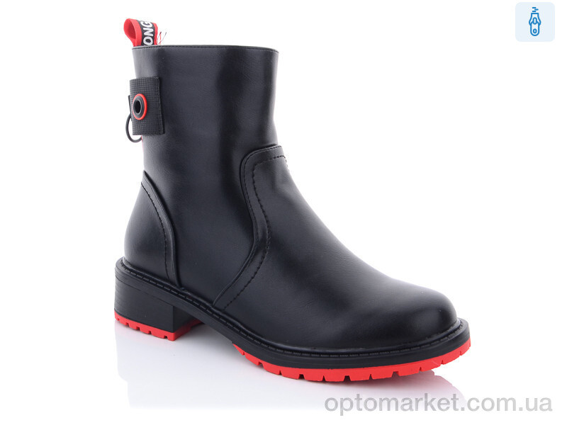 Купить Черевики жіночі P872-3 Purlina чорний, фото 1