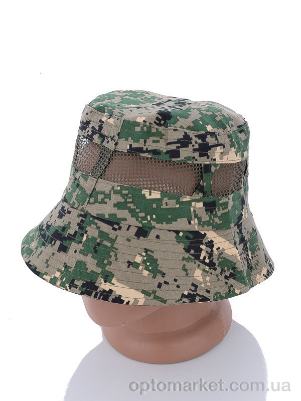 Купить Панама чоловічі Панама-8 сітка green RuBi зелений, фото 1