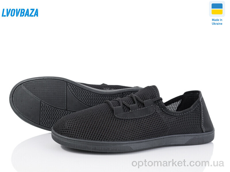 Купить Кросівки чоловічі Paolla 189-2101 чорна сітка Paolla чорний, фото 1