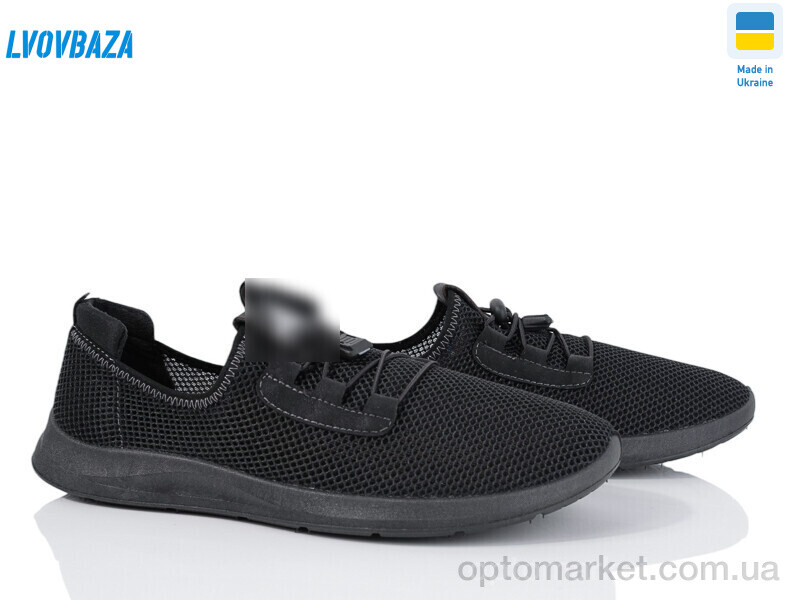 Купить Кросівки чоловічі Paolla 189-3101 чорна сітка Paolla чорний, фото 1