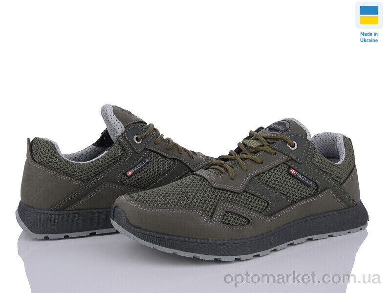 Купить Кросівки чоловічі Paolla 2-3713 хакі сітка Paolla хакі, фото 1