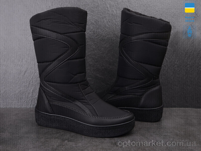 Купить Дутики жіночі Paolla 220 чорний Paolla чорний, фото 2