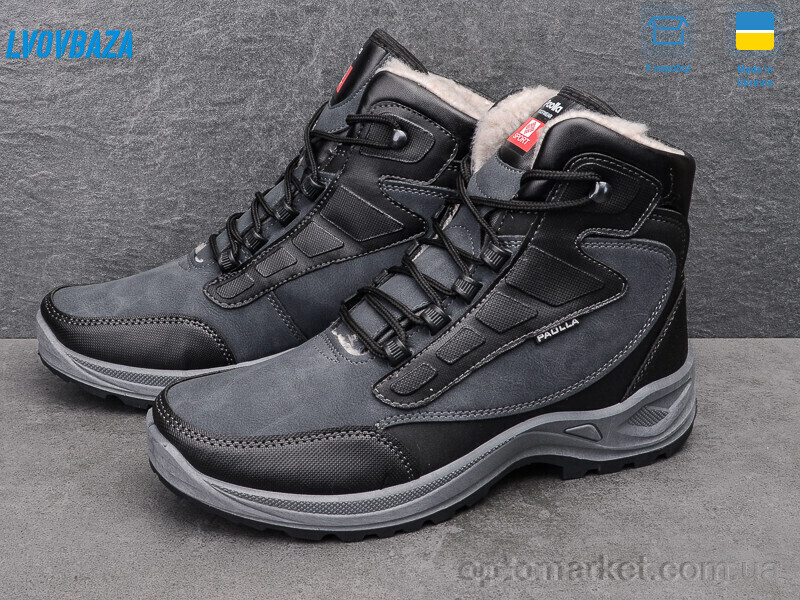 Купить Черевики чоловічі Paolla 362-6313 Paolla сірий, фото 2
