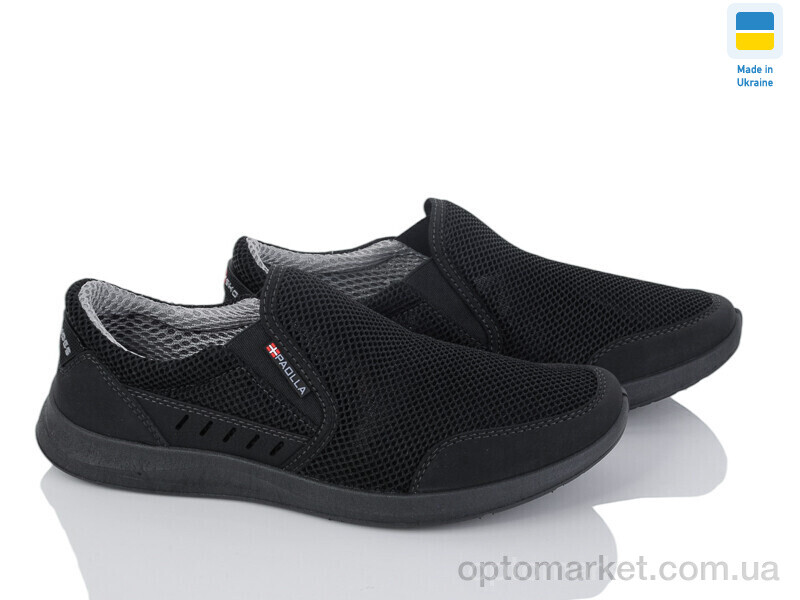 Купить Кросівки чоловічі Paolla А1 сітка чорний Paolla чорний, фото 1