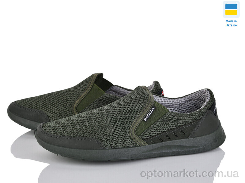 Купить Кросівки чоловічі Paolla А1 сітка зелений Paolla хакі, фото 1