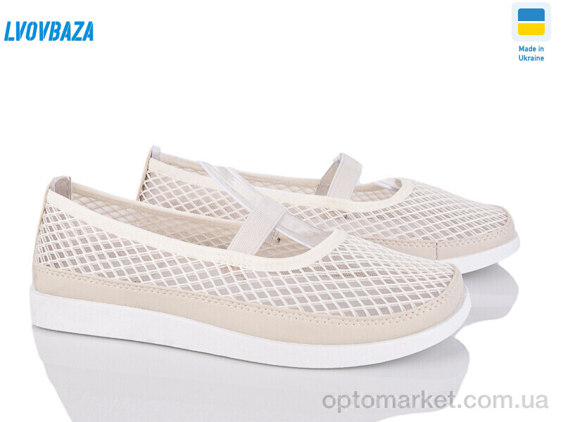 Купить Балетки жіночі Paolla Б2 бежевий Paolla бежевий, фото 1