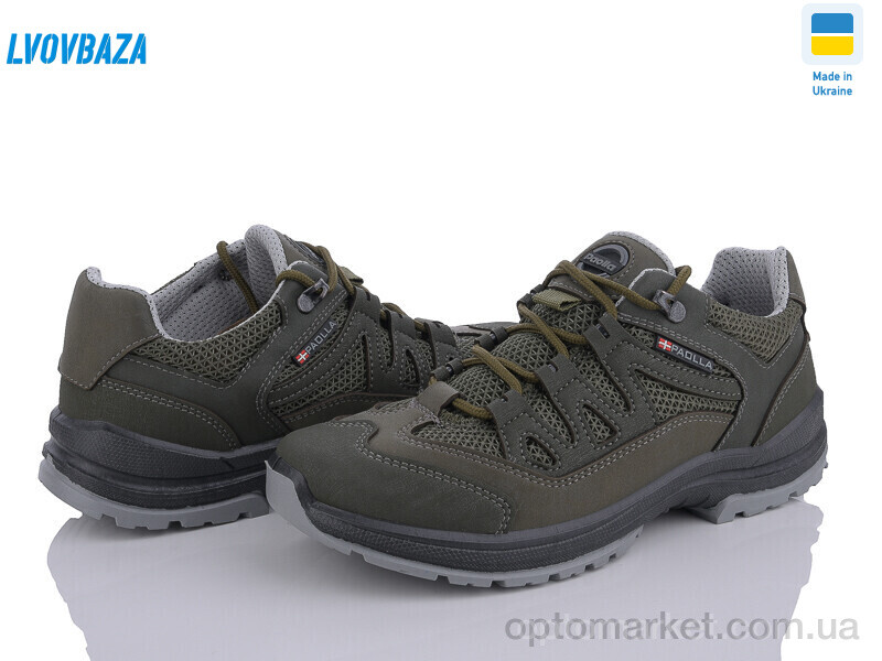 Купить Кросівки чоловічі Paolla ПАТ5-3713 хакі сітка Paolla зелений, фото 1