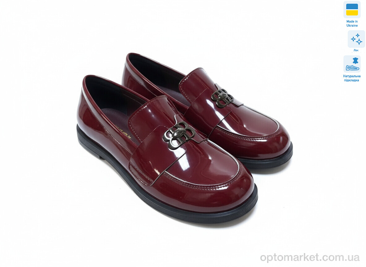 Купить Туфлі жіночі Paradize V-T-1904-F бордовий лак Paradize бордовий, фото 1