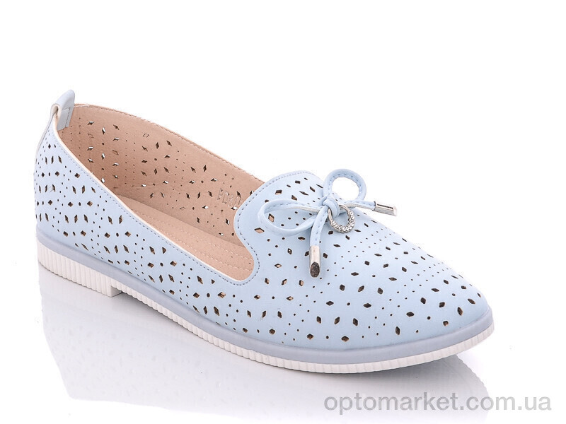 Купить Туфлі жіночі PD615-5 Horoso блакитний, фото 1