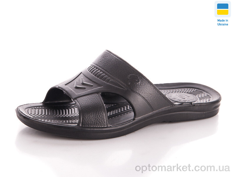 Купить Шльопанці чоловічі Пена муж ситроен Progress чорний, фото 1