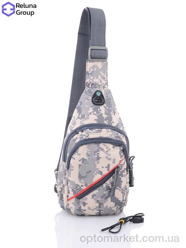 Купить Сумка чоловіча PF001-2 grey Reluna Group сірий, фото 1