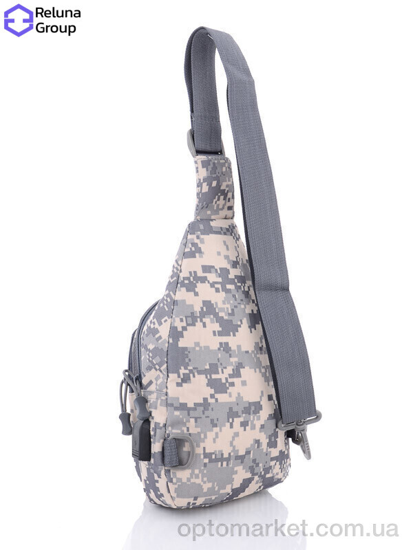 Купить Сумка чоловіча PF001-2 grey Reluna Group сірий, фото 2