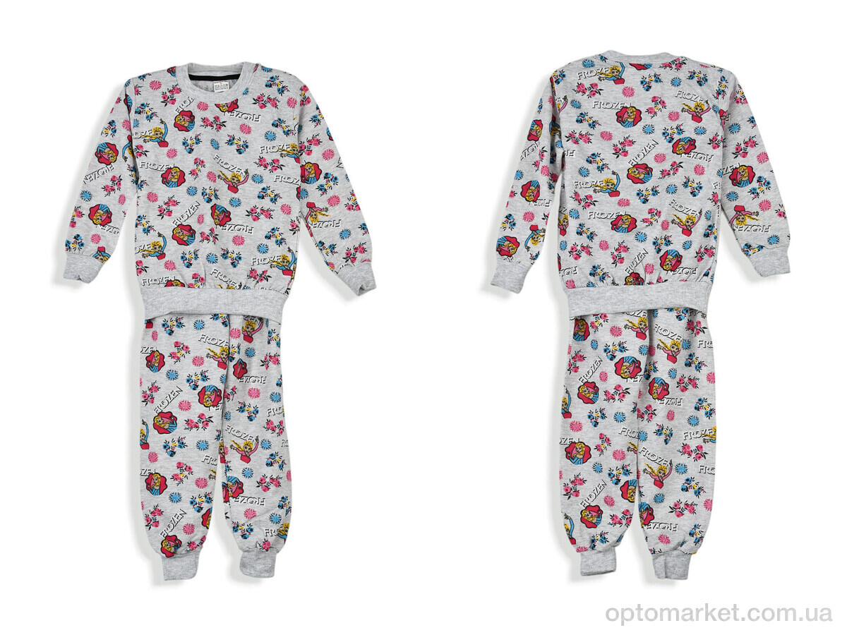 Купить Пижама дитячі Піжама байка grey OL сірий, фото 3
