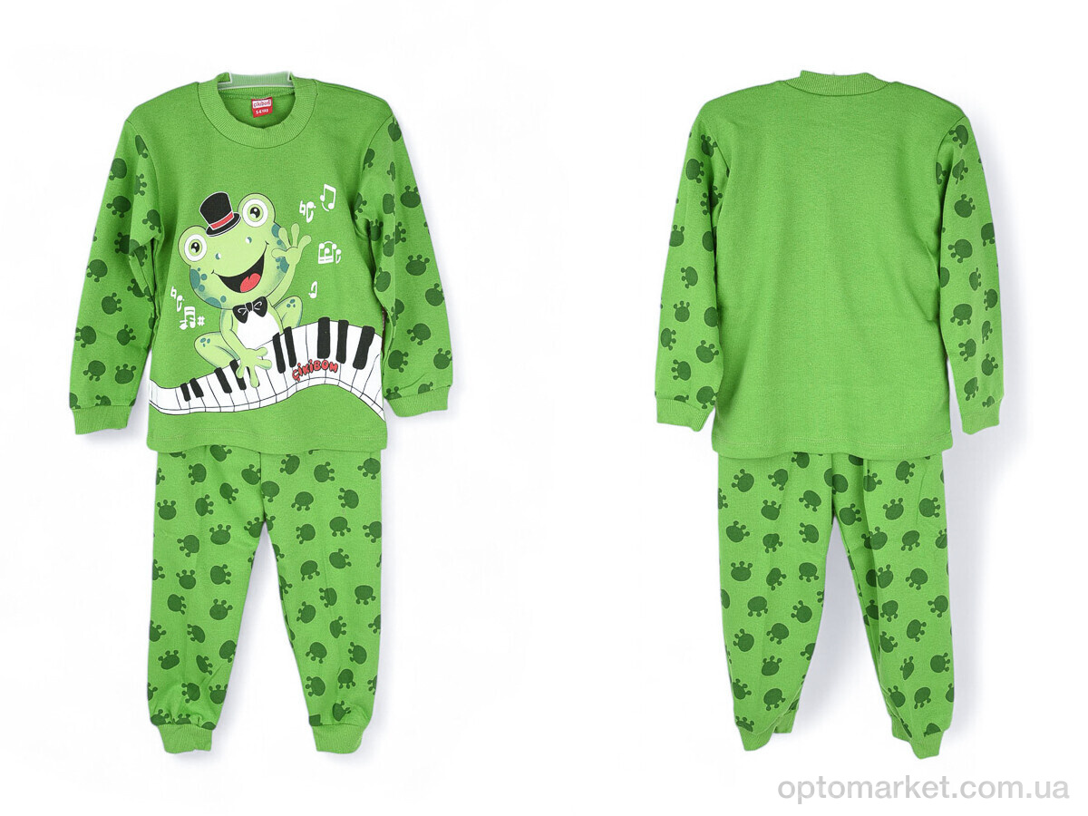 Купить Пижама дитячі Піжама green CMK зелений, фото 3
