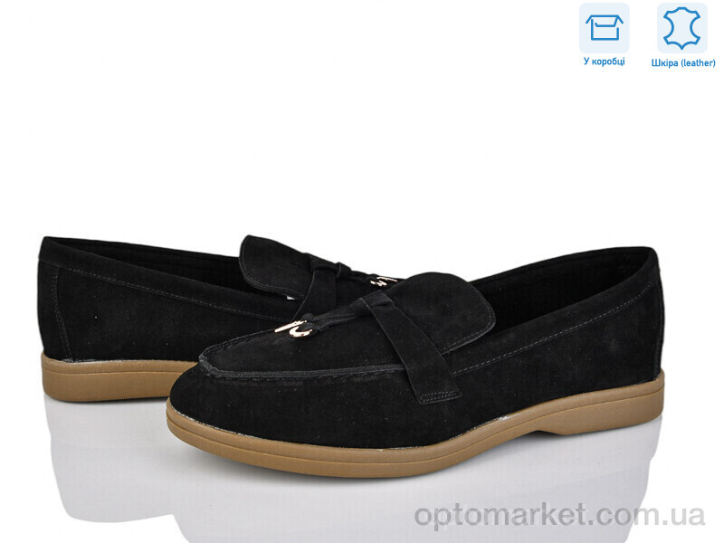 Купить Туфлі жіночі PL1-2 Lemon чорний, фото 1