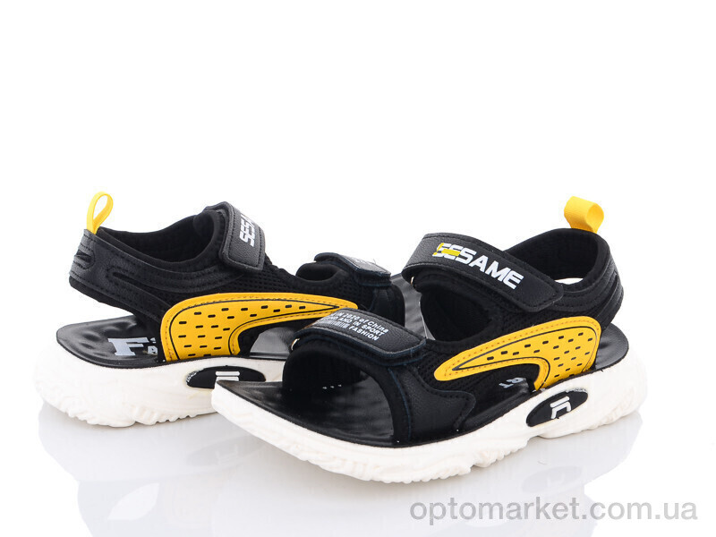 Купить Сандалі дитячі PL10(C08) black-yellow Angel чорний, фото 1