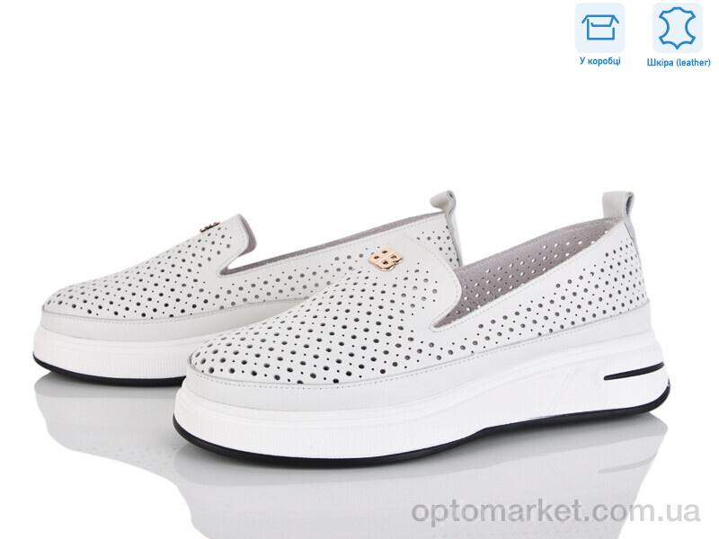 Купить Туфлі жіночі PL16-5 Lemon білий, фото 1