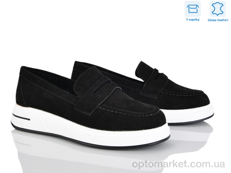 Купить Туфлі жіночі PL17-1 Lemon чорний, фото 1