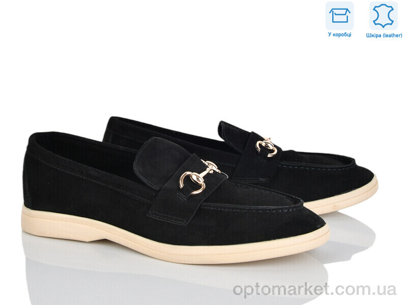 Купить Туфлі жіночі PL26-1 Lemon чорний, фото 1