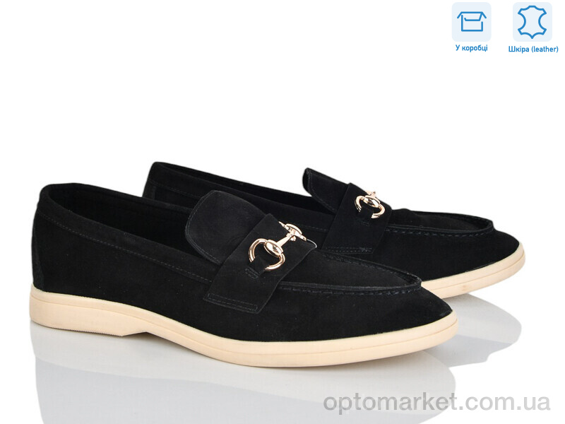 Купить Туфлі жіночі PL26-1 Lemon чорний, фото 1