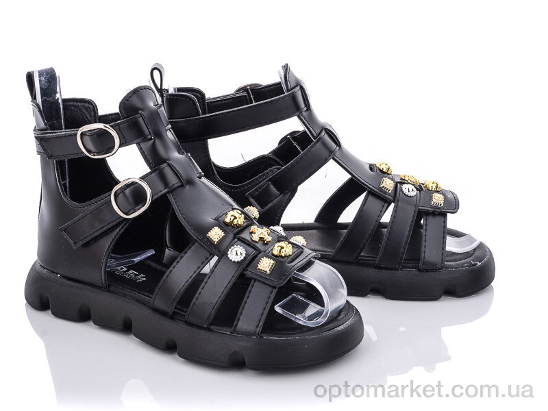 Купить Босоніжки дитячі PL8(1150B) black Angel чорний, фото 1